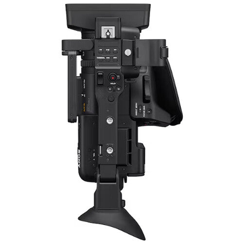 Videocámara Sony HXR-NX800 4K 1" CMOS Sensor NXCAM - vista lateral