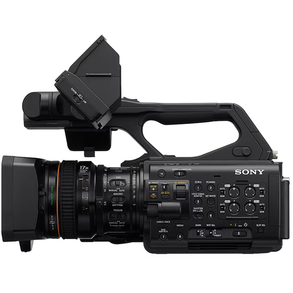 Videocámara Sony PXW-Z300 3-CMOS XDCAM - vista lateral