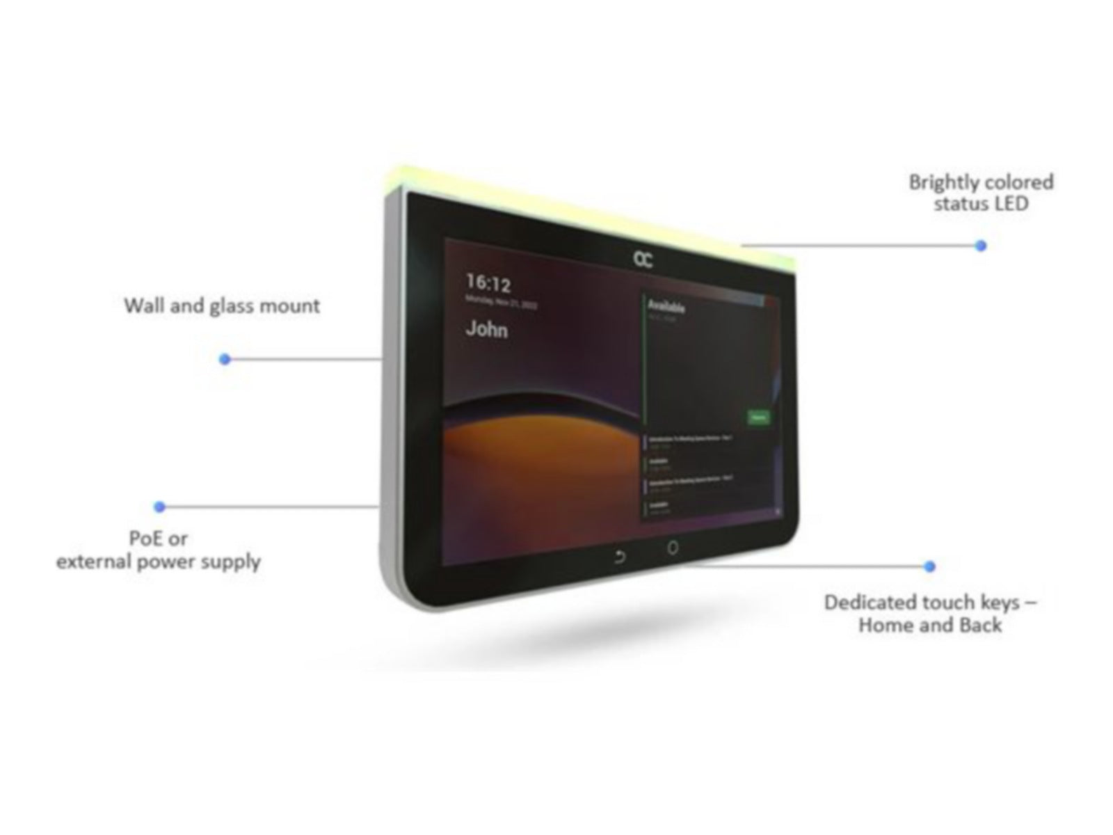 Videoconferencia AudioCodes Room Experience (RX) Suite RX-PANEL - vista 1