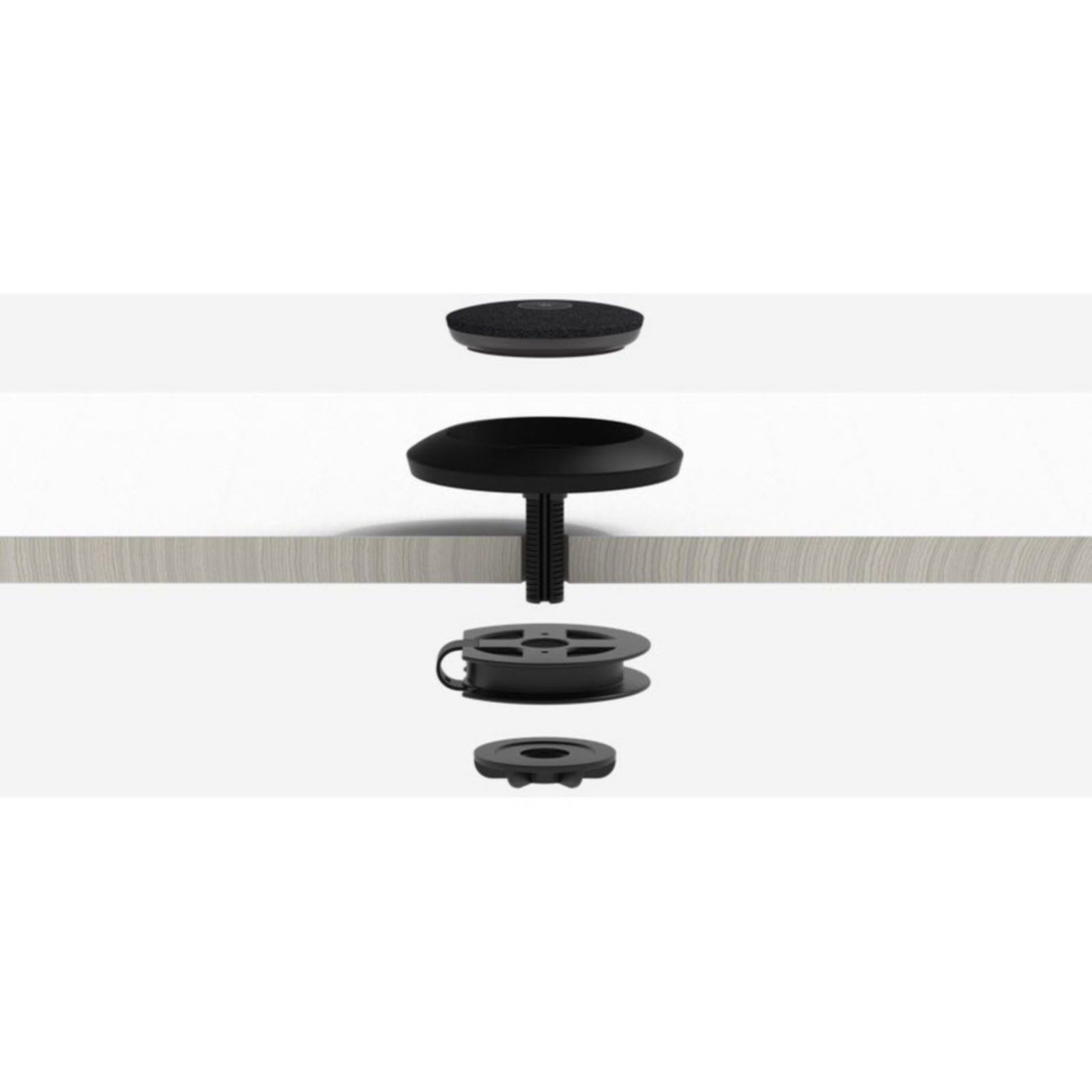 Videoconferencia Logitech Mic Pod Mount - vista 6