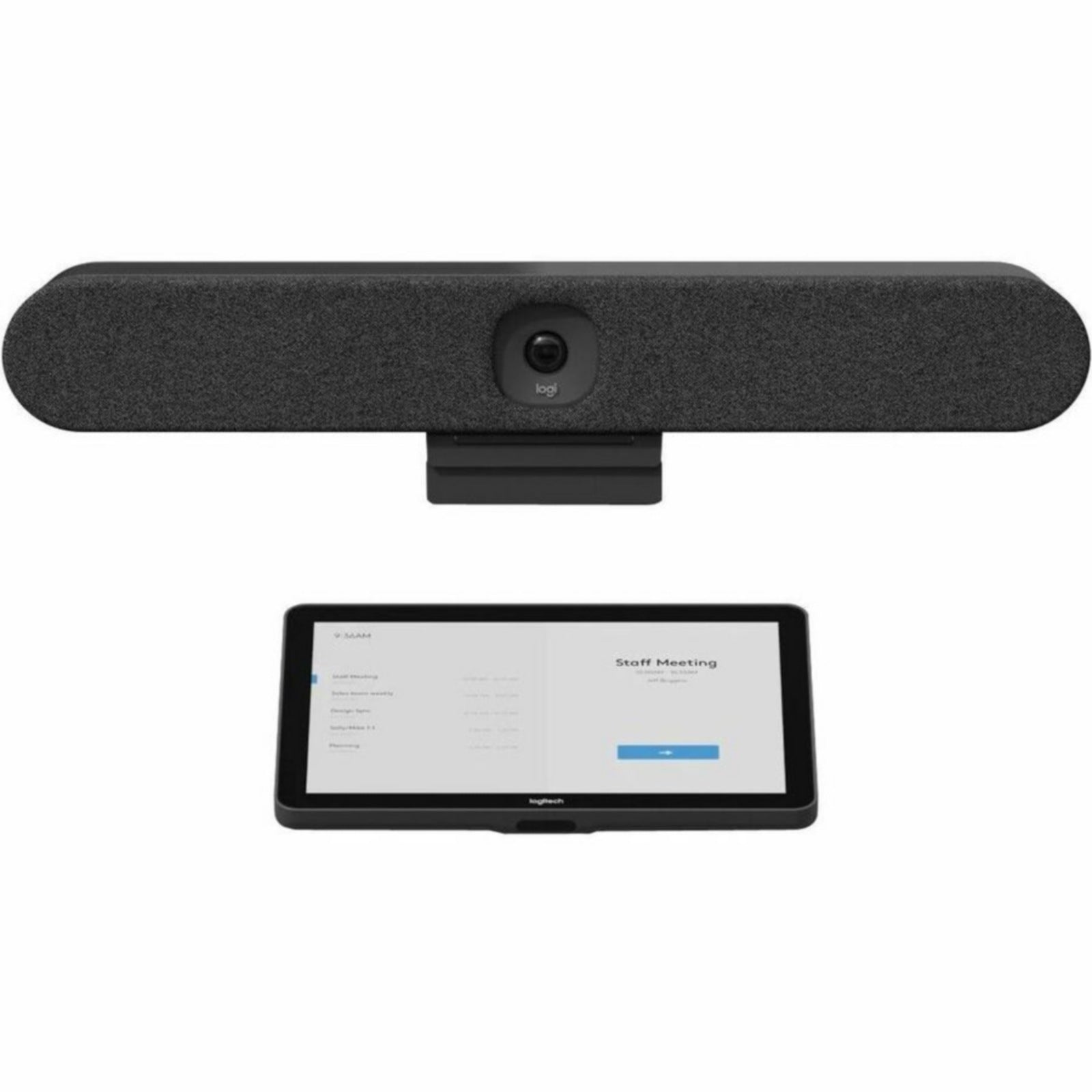 Videoconferencia Logitech Rally Bar Huddle + TAP IP for Huddle and Small Rooms - vista 1