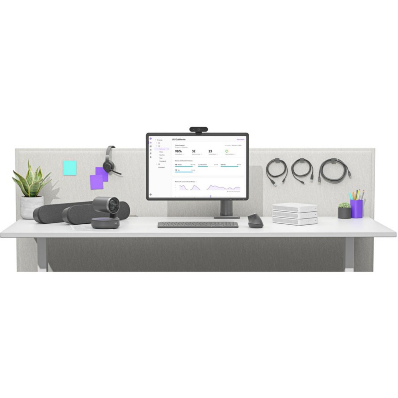 Videoconferencia Logitech RoomMate - vista 5