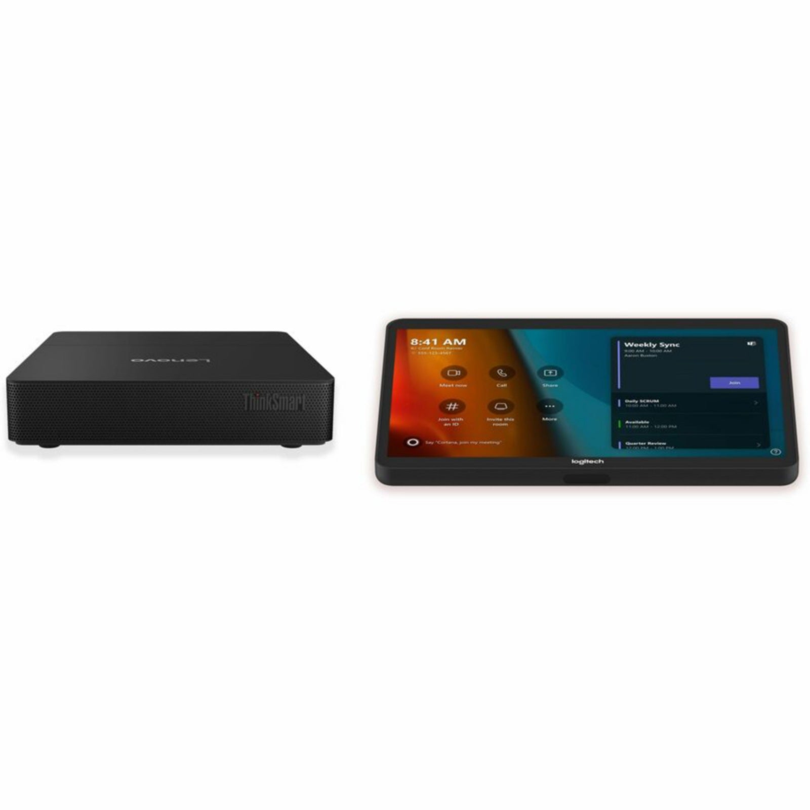 Videoconferencia Logitech Tap + Lenovo ThinkSmart Core Gen 2 BASE Kit for Microsoft Teams Rooms - vista 1