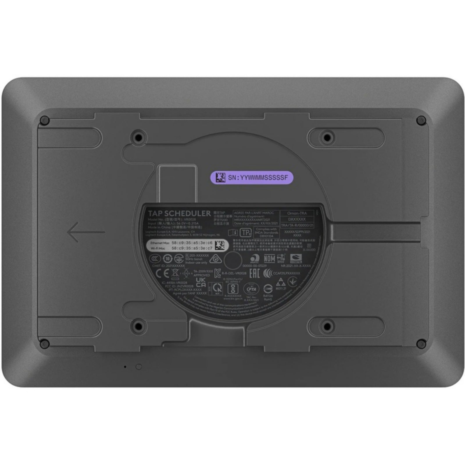 Videoconferencia Logitech Tap Scheduler - vista 4