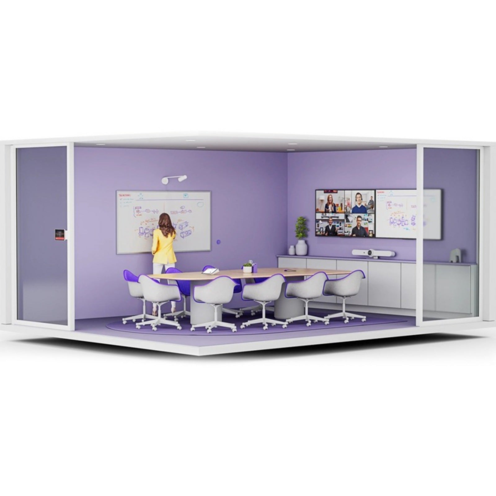 Videoconferencia Logitech Tap Scheduler - vista 7