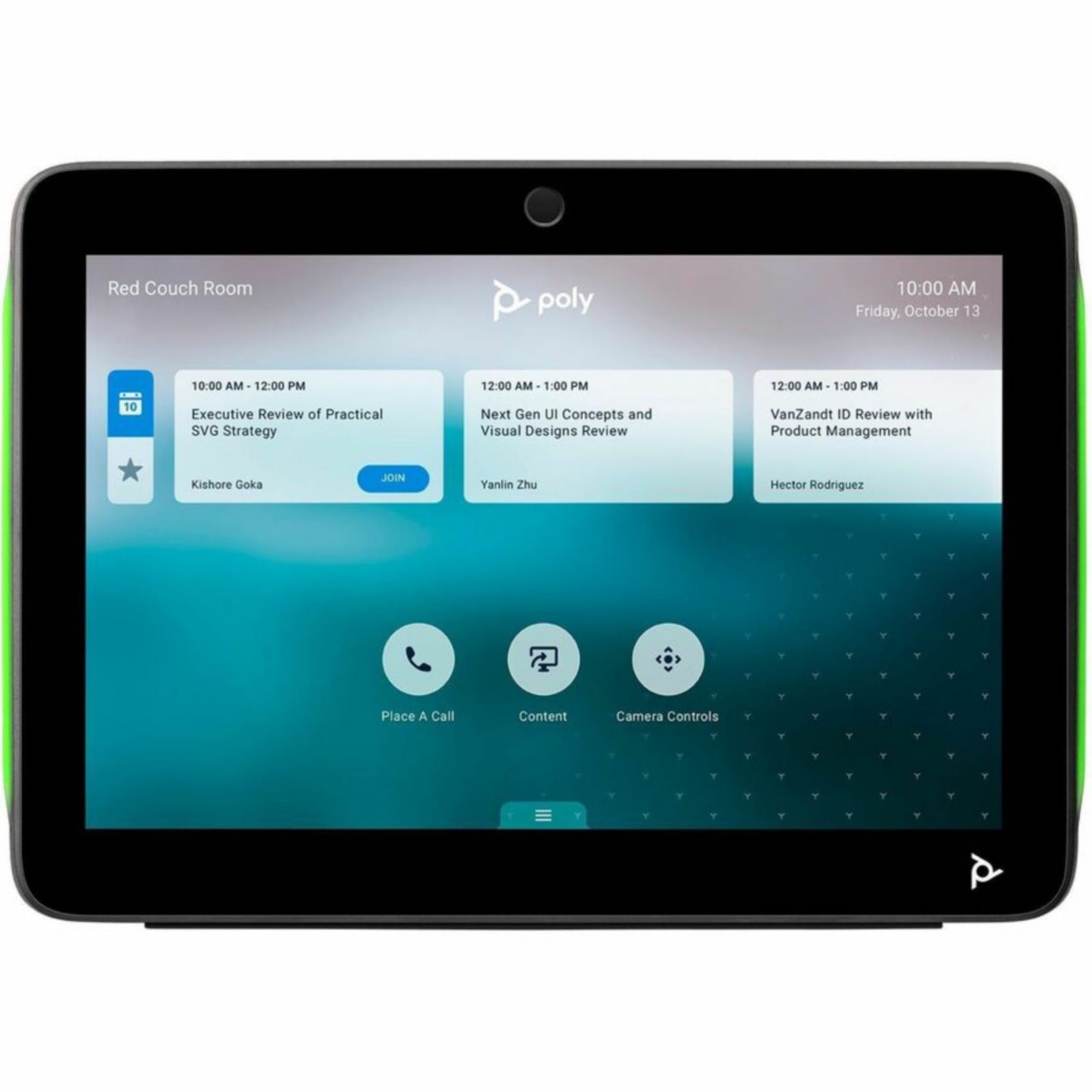 Videoconferencia Poly TC10 Touch Controller Black - vista 3