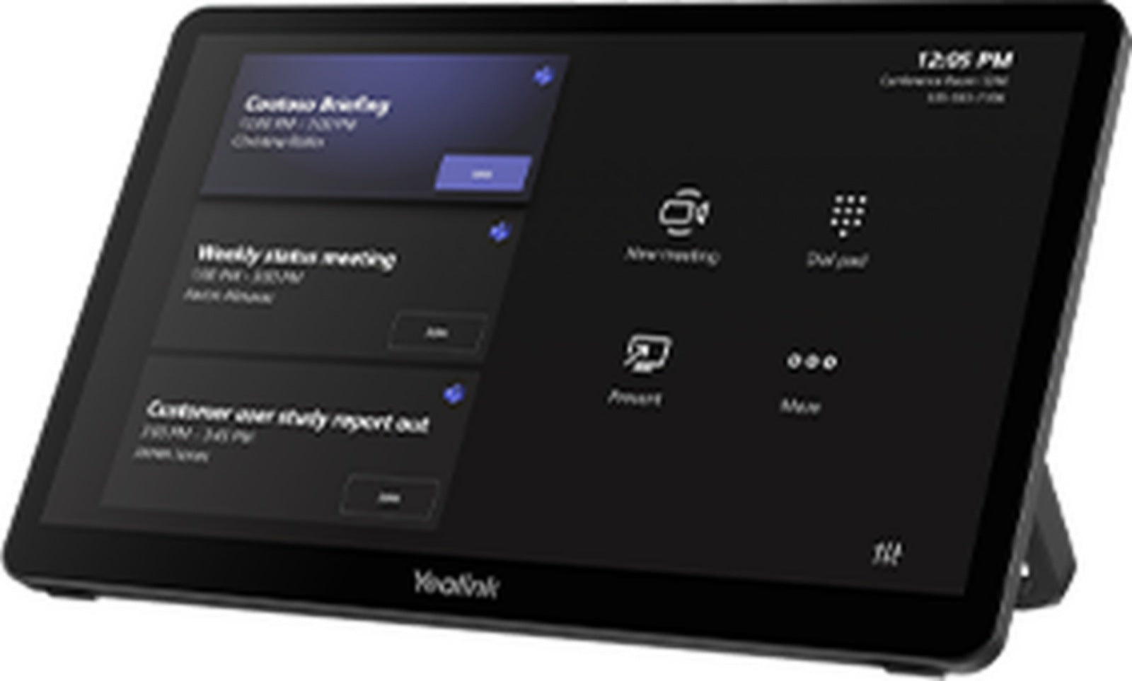 Videoconferencia Yealink MVC S60 Native Microsoft Teams Rooms System for Medium Room - vista 1