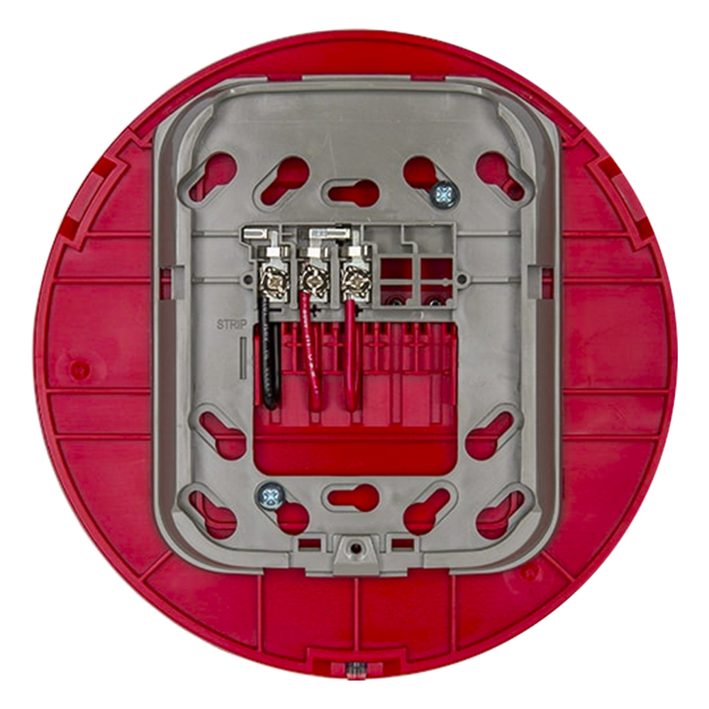 Base inalámbrica Direccionable | Montaje Fire-Lite WAV-CRL Rojo