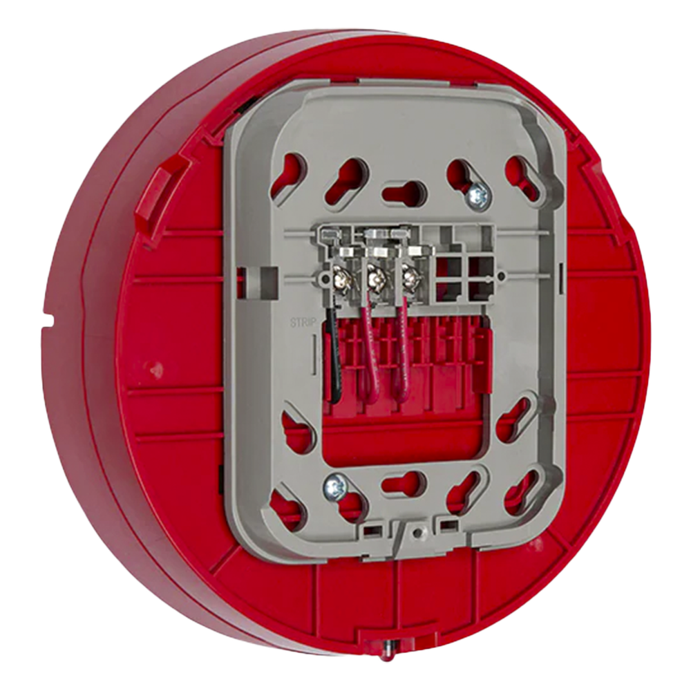 Base inalámbrica Direccionable | Montaje Fire-Lite WAV-CRL Rojo