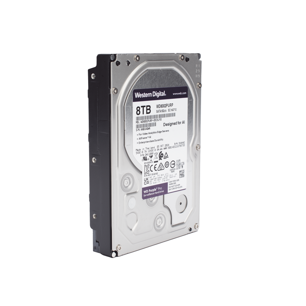 Disco duro WD PRO Western Digital WD-8002PUR-P 8 TB