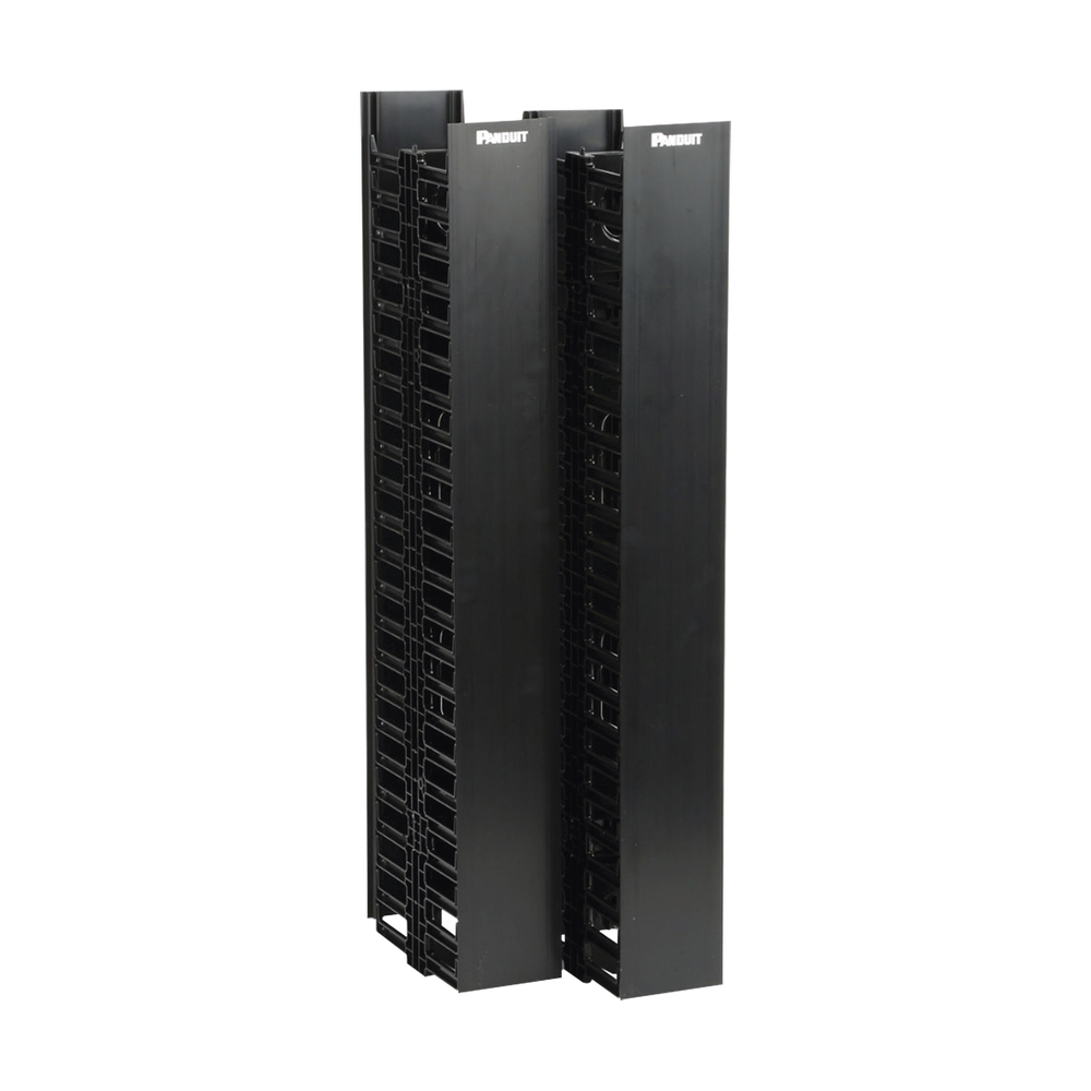 Organizador Vertical Doble NetRunner Panduit WMPV45E Negro