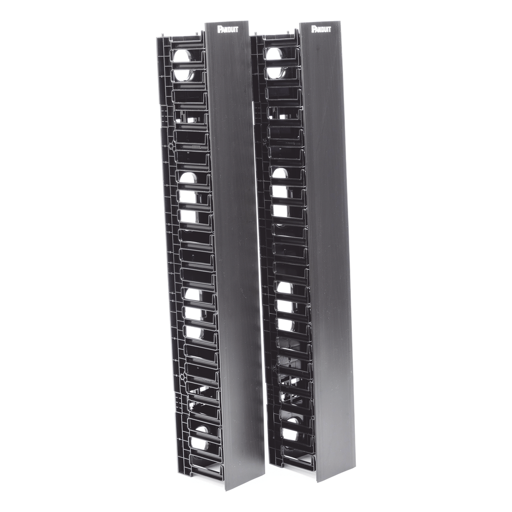 Organizador Vertical Doble NetRunner Panduit WMPV45E Negro