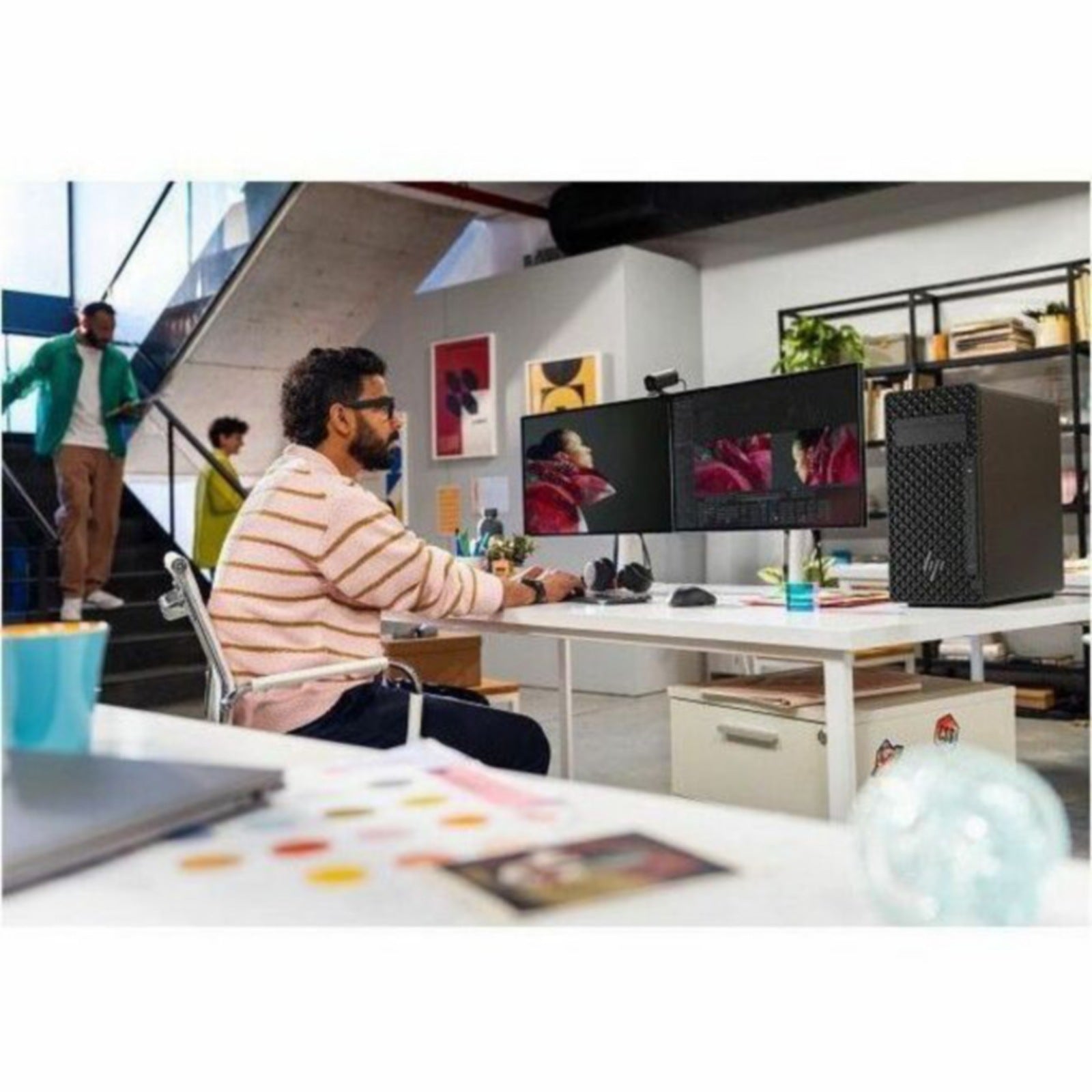 Workstation HP Z, Intel Core Ultra 7 265 20 Núcleos, 32GB DDR5, 1 TB SSD, RTX™ A1000 - vista 7