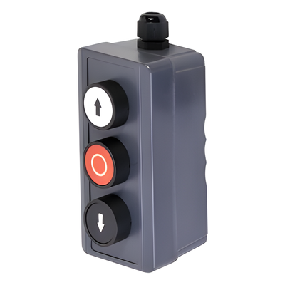 Botonera Triple Para Barreras Vehiculares AccessPRO XBS-SW-01