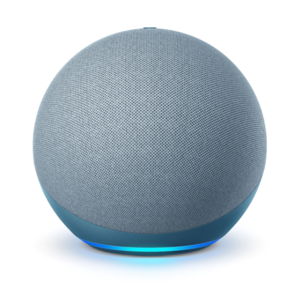 Alexa-Echo-Dot-Corneta-Inteligente-Azul-Front-View
