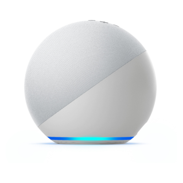Corneta Inteligente Echo Dot con Alexa 4ta Generacion Bluetooth con Control De Voz Color Blanco