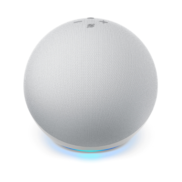 Corneta Inteligente Echo Dot con Alexa 4ta Generacion Bluetooth con Control De Voz Color Blanco