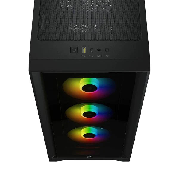 Case Corsair ICUE 4000 Con luz RGB 