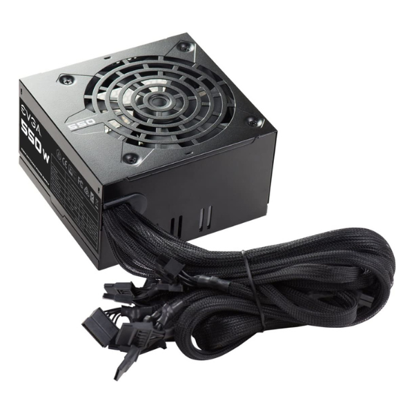 Fuente de alimentación para PC LNZ SX650-FS 650W negra 115V/230V