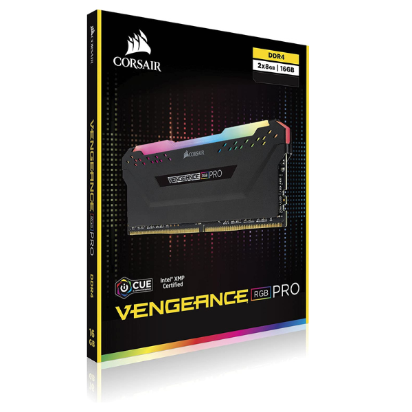 Corsair Vengeance RGB Pro 16GB (2x8GB) DDR4 3600 (PC4-28800) C18