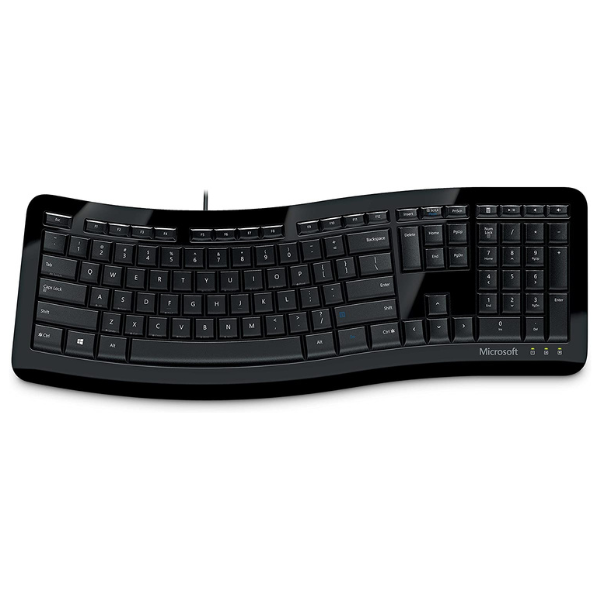 Microsoft-Teclado-Curvo