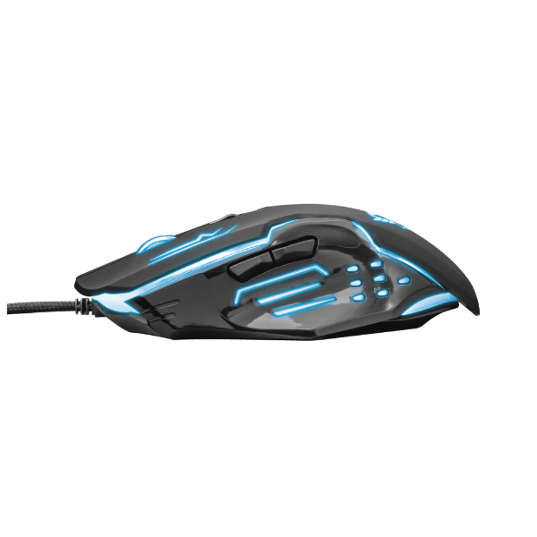 mouse gamer ravu con luces led