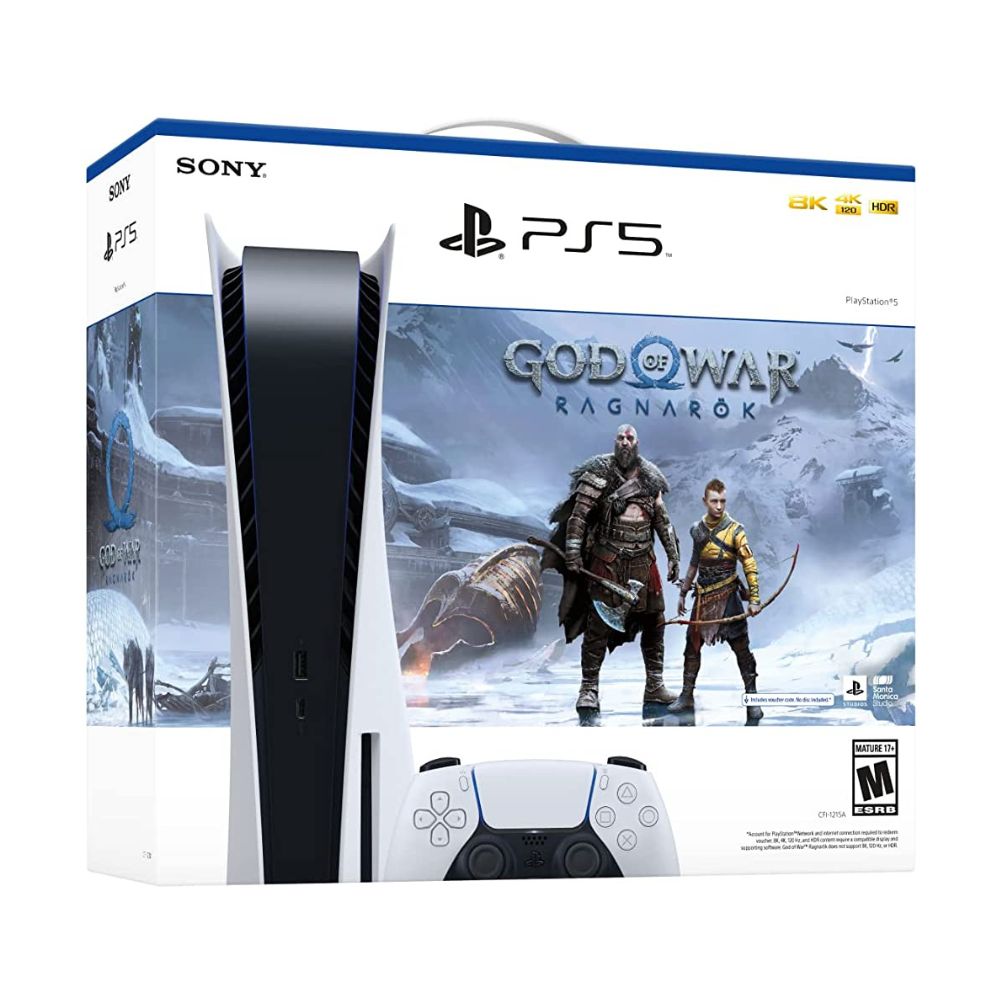 PlayStation 5 Consola - God Of War Ragnarok Brundle
