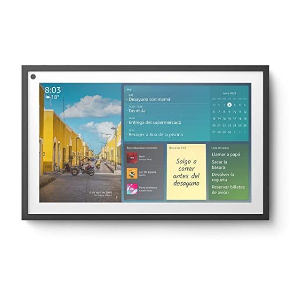 Tablet Echo Show 15, una pantalla inteligente Full HD de 15.6” para ma