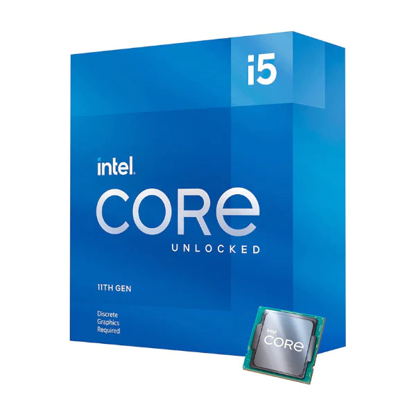 Procesador Intel Core i5-11600KF 6 Cores up to 4.9 GHz Unlocked LGA1200 125W
