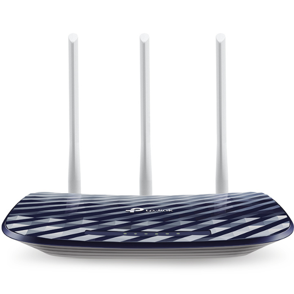Tp link router archer c20 color azul 3 antenas