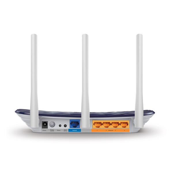Tp link router archer c20 color azul 3 antenas