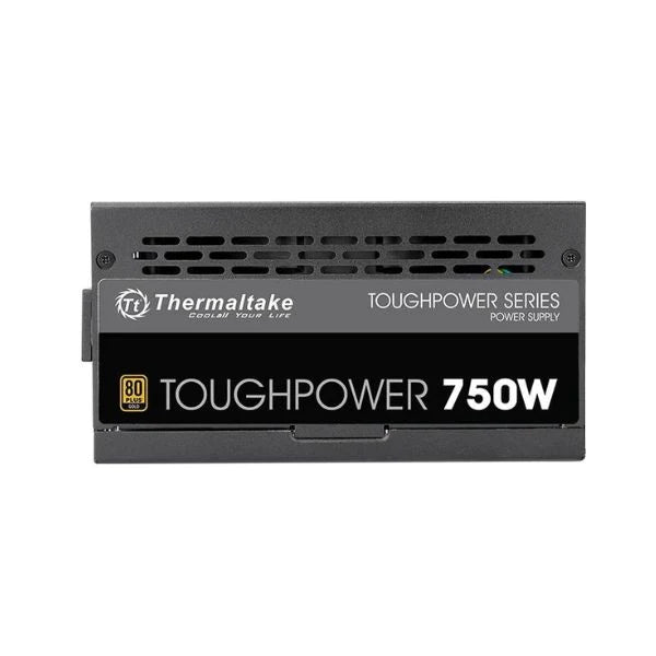 Fuente de Poder Thermaltake 750W 80 Plus Gold Semi Modular PSU ATX 12V or EPS 12V Ultra Quiet Power Supply PS-TPD-0750MPCGUS-1