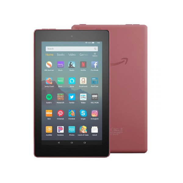 Tablet Fire HD 8 Pantalla 8" Procesador Quad Core 2.0 GHz Memoria Ram 2GB Interna 32GB hasta 1TB con SD Color Ciruela