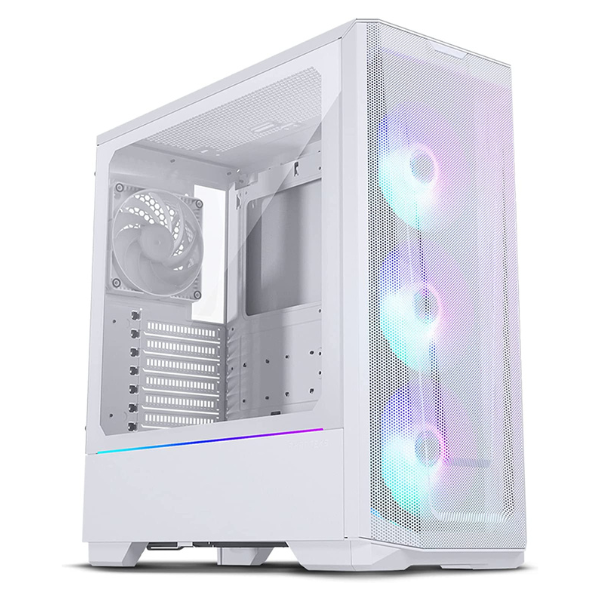 Case Phanteks Eclipse P360A Ultra-fine Performance Mesh, Mid-Tower , Tempered Glass, Digital-RGB Lighting, White