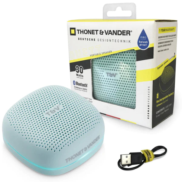 Cornetas Thonet & Vander 30W Bluetooth + Aux 3.5Mm + Radio Fm Duett Aqua