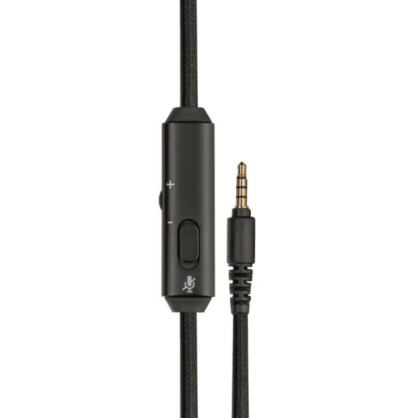 controlador de volumen y microfono y cable jack 3.5 mm