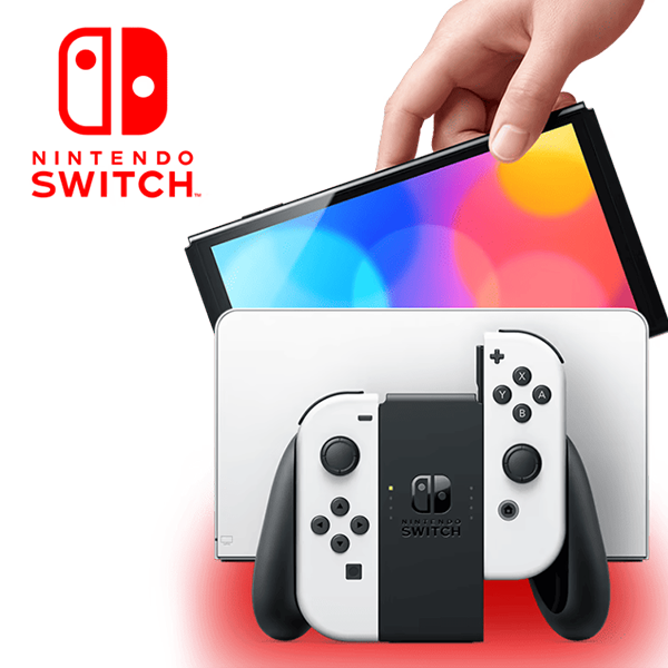 Nintendo Switch OLED, Pantalla 7", Consola de video juego. 2 joystick
